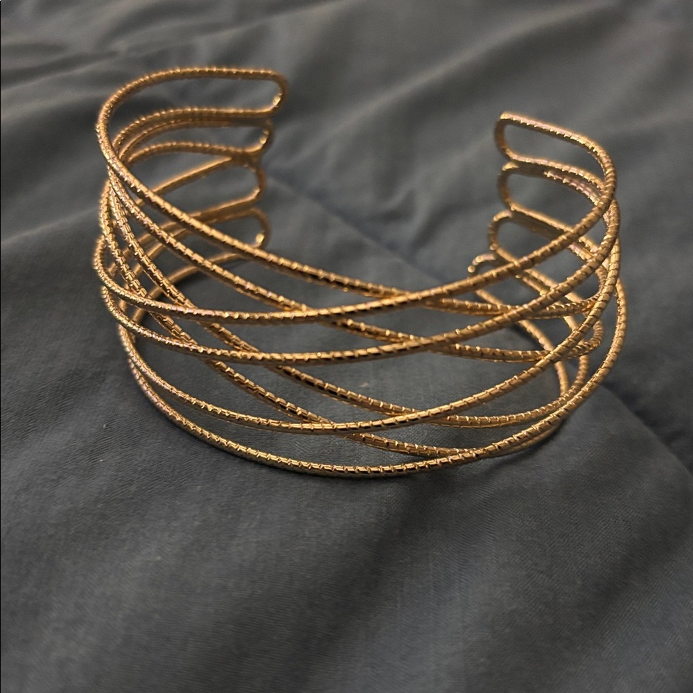 Paparazzi Gold Cuff Bracelet